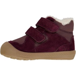 Wheat Vintersko Begynder Tex m. Uldfoer – Billi – Eggplant / Bordeaux